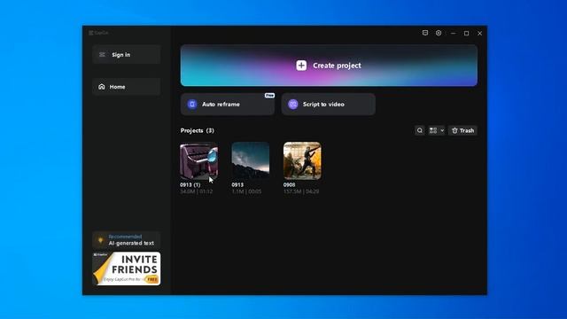 Нет шаблонов в CapCut на ПК?  РЕШЕНО!