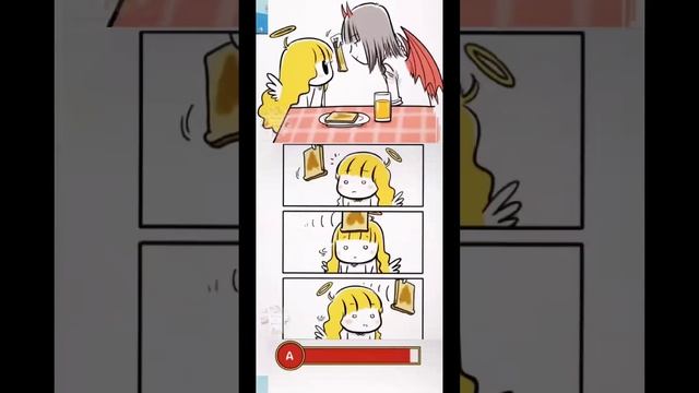 Ангел 😇 удивляет #love #демон #anime #манга #рек #comics #ангел # смотреть онлайн