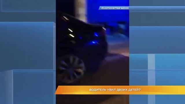 Водитель убил двоих детей?