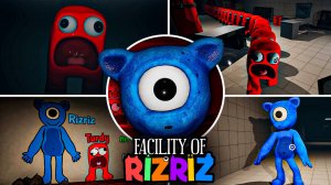 Пародия на Гартен Банбан - Все скримеры и концовка (Фабрика Ризриза)