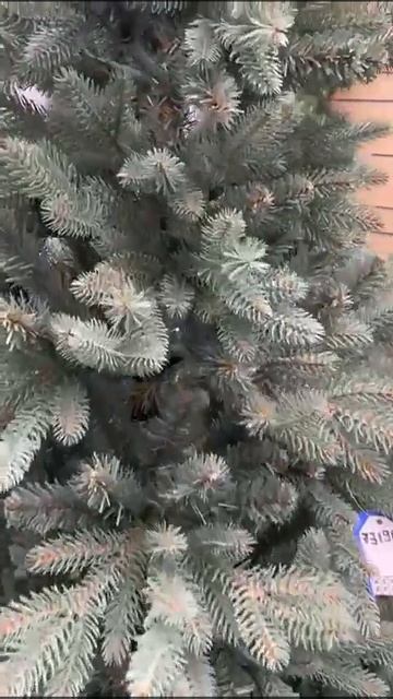 Ель искусственная Литая зеленая смотреть онлайн