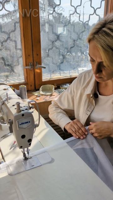 шьем тюль с плотной вышивкой смотреть онлайн