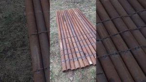 Столбы из труб нкт для забора