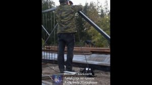 Лайфхак. Откатные ворота своими руками