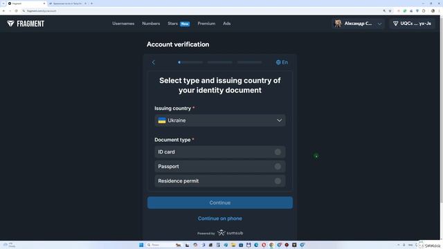Как верифицировать свой аккаунт и TON кошелёк в Telegram ? смотреть онлайн