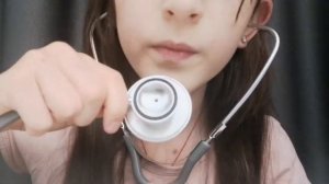 Асмр• стетоскоп асмр для тех кто заболел неразборчивый шопот