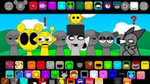 Новый Мод MEGA PACK Incredibox Sprunki Pyramixed ｜ Новые Персонажи