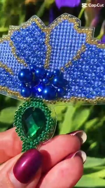 Набор «Василёк» #вышивка #бисер #crossstitch #handmade #вышивани? смотреть онлайн