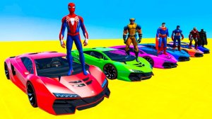 Развивающий Мультики про Машинки для Детей Цветные Машинки и Грузовик Учим цвета и Цифры для детей