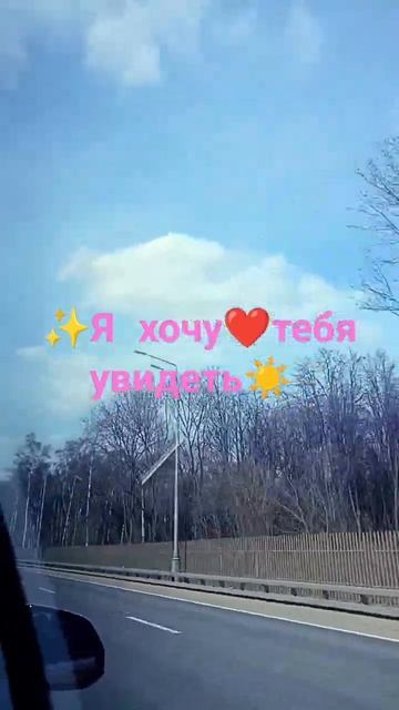 ✨Я хочу❤тебя увидеть☀#видеоленалайт#videolemalait#дорога# смотреть онлайн