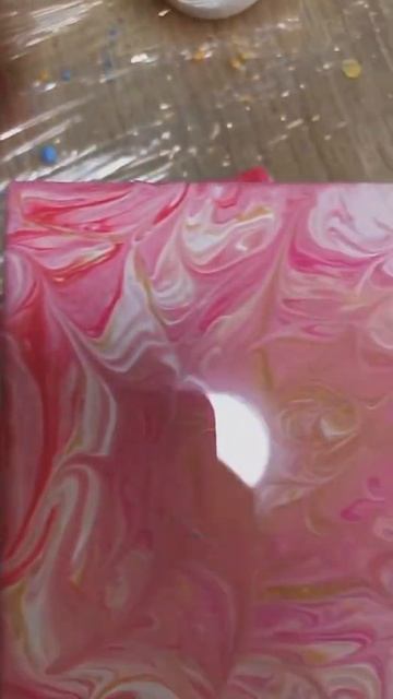 Акриловая заливка. Картина акрилом. Acrylic painting 🖼 смотреть онлайн