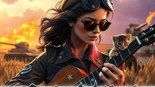 КОГДА МЫ БЫЛИ НА ВОЙНЕ - В Hard Rock Стиле (Suno AI Cover)