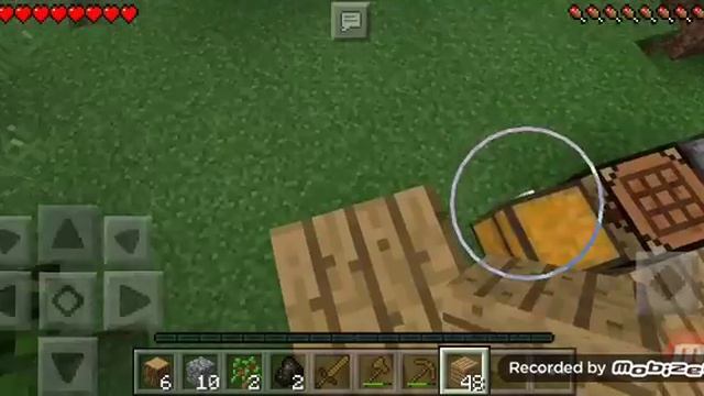 / Выживание в маинкрафте  добываем рисурсы и делаем дом😜-_-#@()