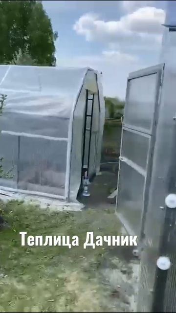 Прямостенная теплица Дачник смотреть онлайн
