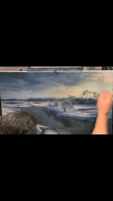 Картина маслом "Дунилово, Ивановская обл" #shorts #творче? смотреть онлайн