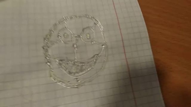 ЗD ручка и кот из прозрачного пластика. смотреть онлайн