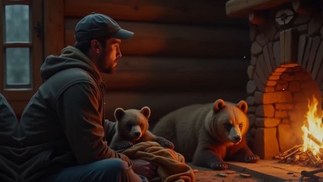 ЧЕЛОВЕК СПАСАЕТ УМИРАЮЩУЮ МЕДВЕДЯ! и то, Что Он видит, ? смотреть онлайн