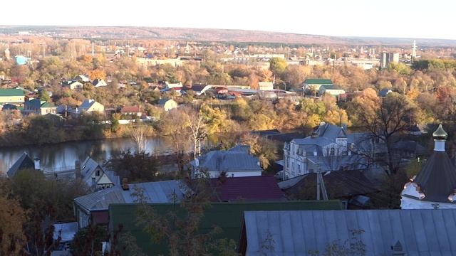 Вид на реку Сура в г. Пенза, 15 октября 2013 г.