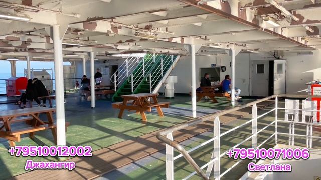 КОРЕЯ ПАРОМ ВЛАДИВОСТОК 4K