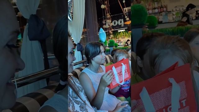 Д.Р. у Юли. Батут, вкусняшки и поздравления....