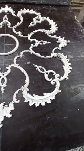 Лепнина из гипса на ЗАКАЗ, потолочная розетка смотреть онлайн