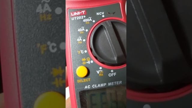 Краткий обзор.Токовые клещи UNI-T UT202+