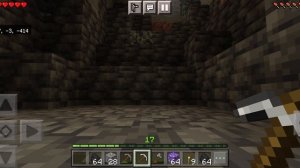 майнкрафт 2 копаюсь в шахте.