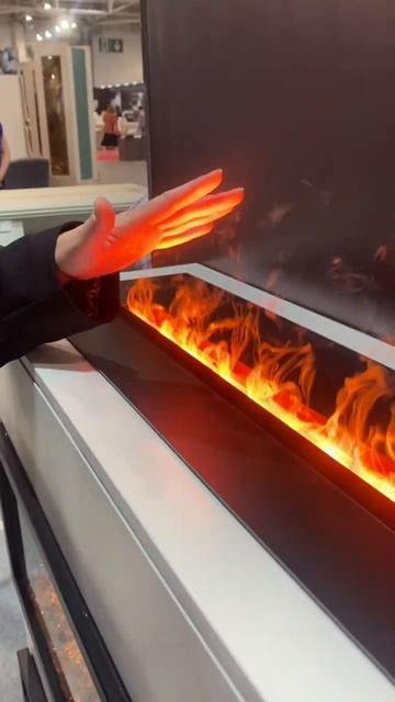 Безопасный огонь или паровой камин с подсветкой. Увла? смотреть онлайн