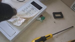 Ремонт СВЧ Samsung . Замена сенсорной панели.