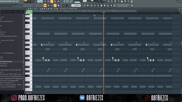 КАК сделать МЕМФИС Бит + Луп в FL Studio | Как сделать бит в ? смотреть онлайн