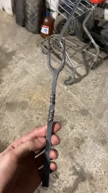 Кованая вилка для барбекю смотреть онлайн