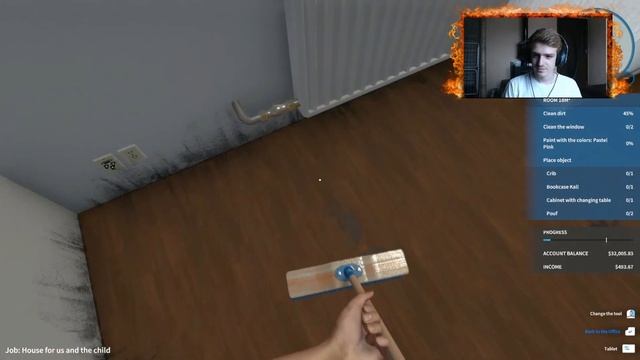 ЧИСТЯ КЪЩИ! ~ House Flipper смотреть онлайн
