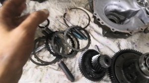 дефектовка акпп jatco JF414E lada granta, datsun