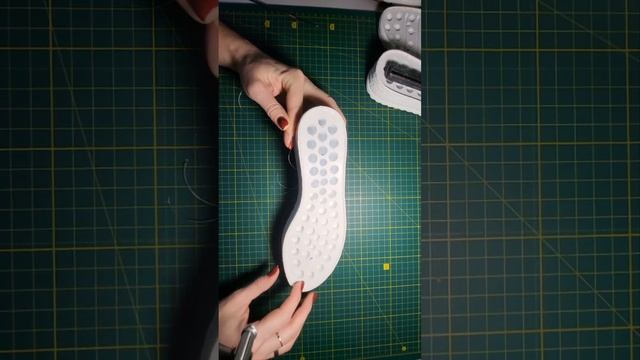 Как прошить подошву для вязаной обуви