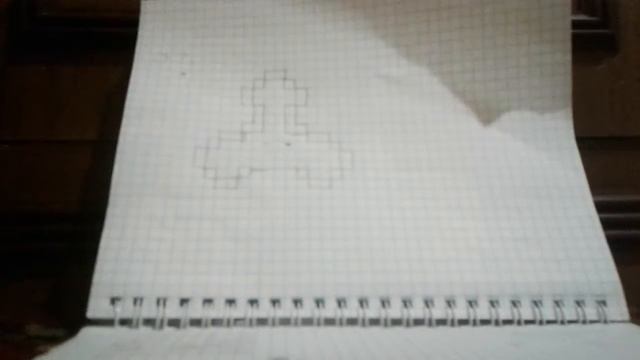 Рисую спиннер по клеточкам смотреть онлайн