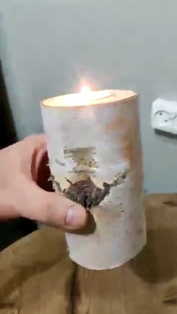 свеча из натуральной березы смотреть онлайн