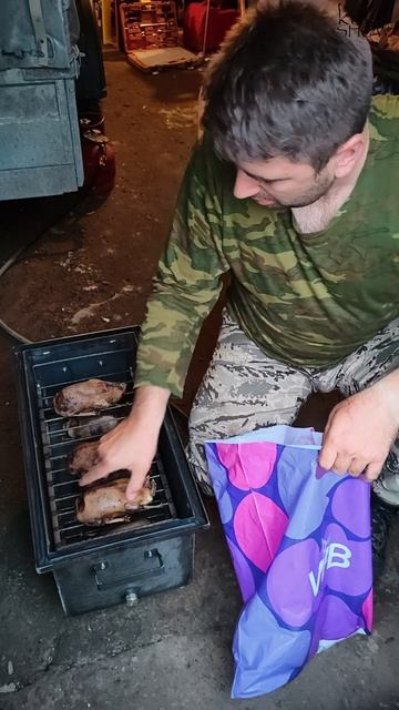 KukuКУХНЯ. Дикая утка горячего копчения. #shortsvideo #shortvideo #sh