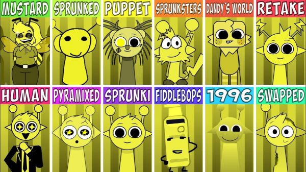 🔥 ВСЁ INCREDIBOX ПЕРСОНАЖИ 🔥 ИЗ ГОРЧИЦЫ В ОДНОМ ВИДЕО!!! 📺 | INCREDIBOX SPRUNKI 😎