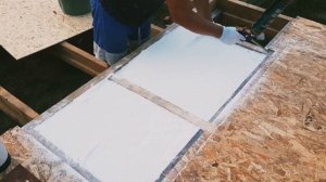 Утепление перлитом пола каркасного дома