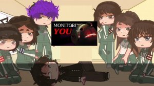 Реакция "игра в кальмара" на лк|2 часть| #реакция #игравк