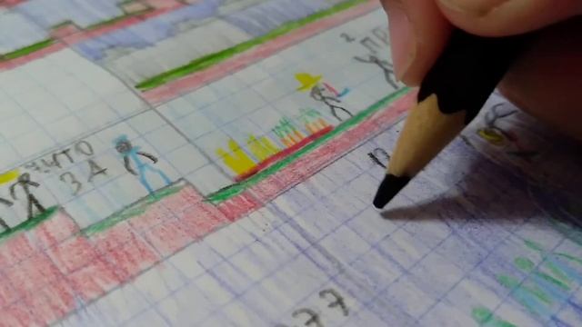 Рисуем комикс Майнкрафт часть 3 смотреть онлайн