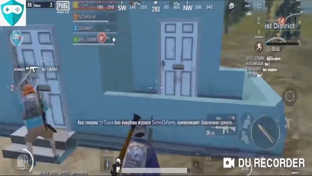 RUSTEMKAZAK және DAKEMAN-мен бірге ТОП 1(PUBG MOBILE LITE)