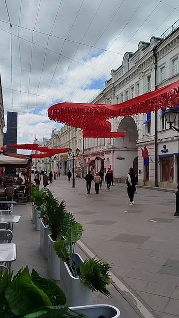 Украшение Никольской улицы к 9 мая смотреть онлайн