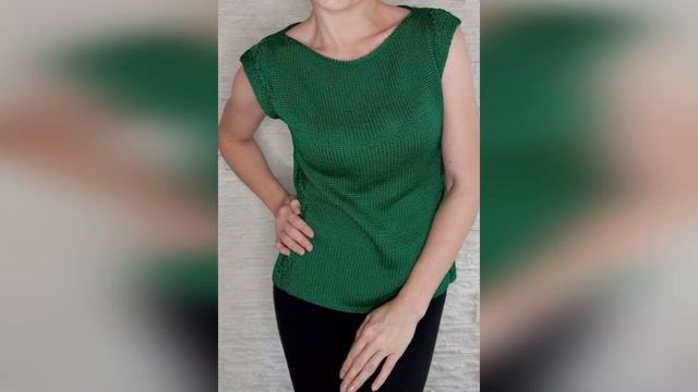 Стильні в'язані футболки на літо 2023 🧶 Ідеї для натхнення смотреть онлайн