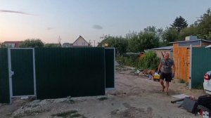 Откатные ворота с заполнением профлистом заполнение ?
