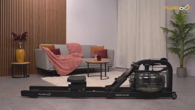 Гребной тренажер Fluid Rower Neon Plus