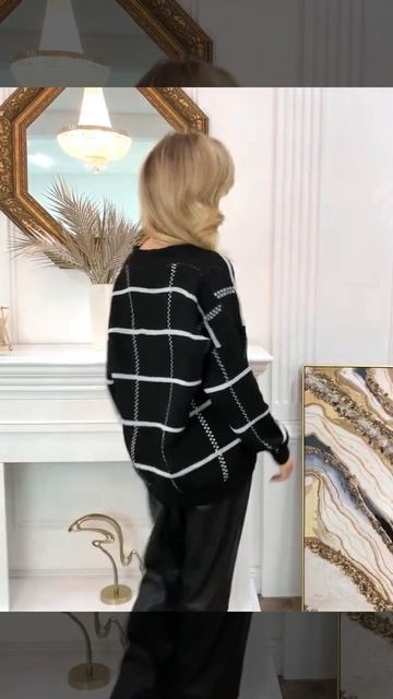 кардиган черн с бел смотреть онлайн