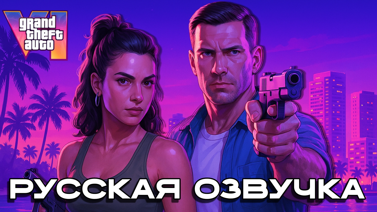 Grand Theft Auto VI - 2 ТРЕЙЛЕР НА РУССКОМ ЯЗЫКЕ! смотреть онлайн