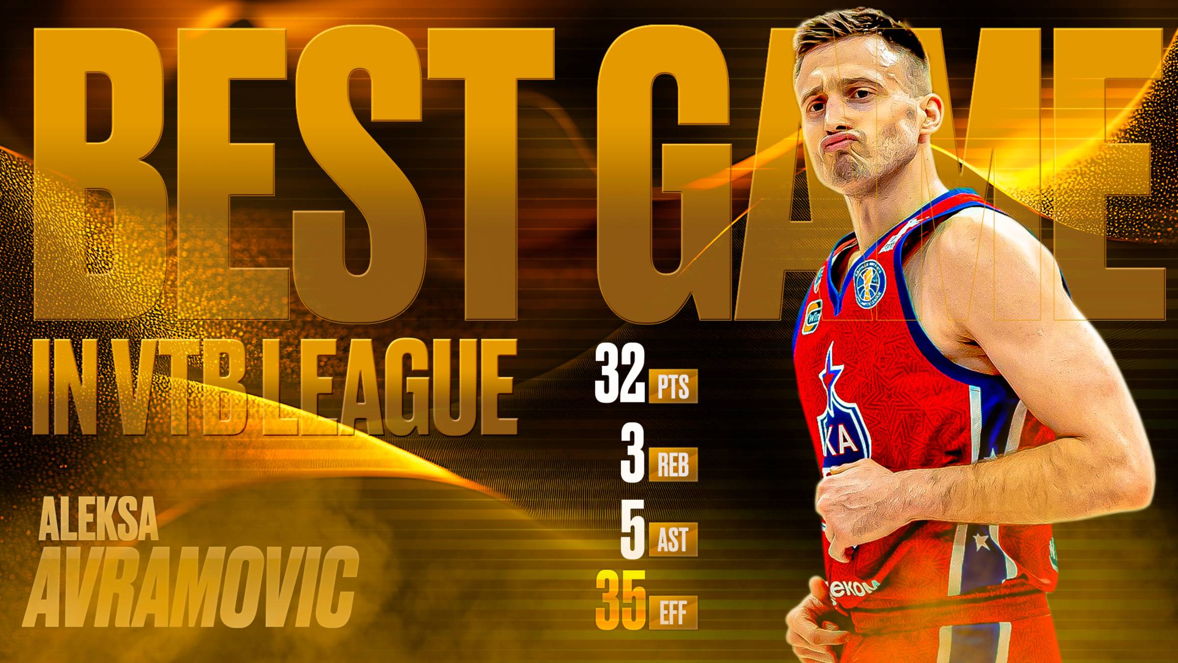 Лучшая игра Алексы Аврамовича в Лиге ВТБ смотреть онлайн