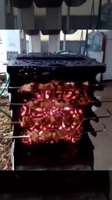 Вертикальный мангал смотреть онлайн